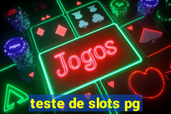 teste de slots pg